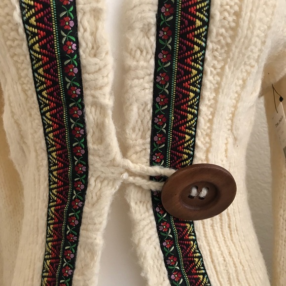 NWT Free People Cardigan Sweater Hoodie Size Small - Picture 2 of 5